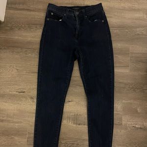 Banana Republic high rise skinny jeans